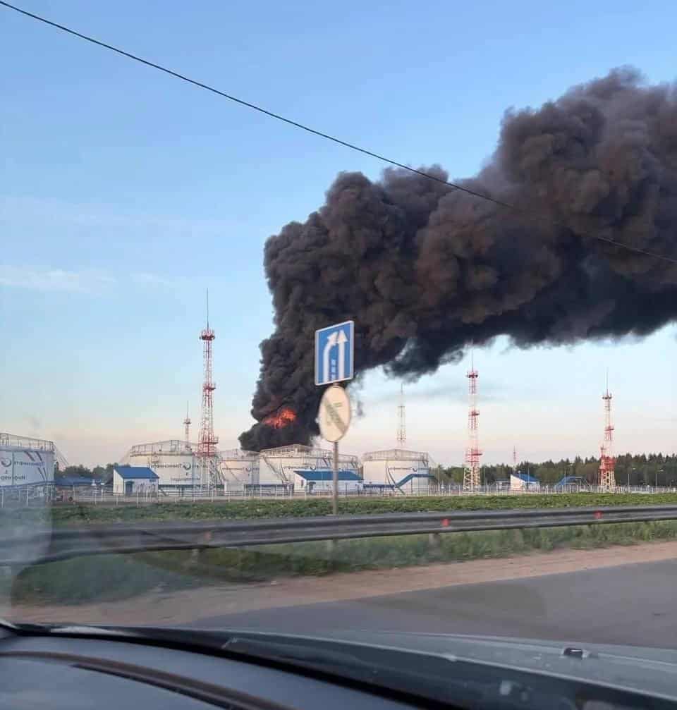 У Підмосков’ї дрони уразили Солнечногорську нафтоналивну станцію