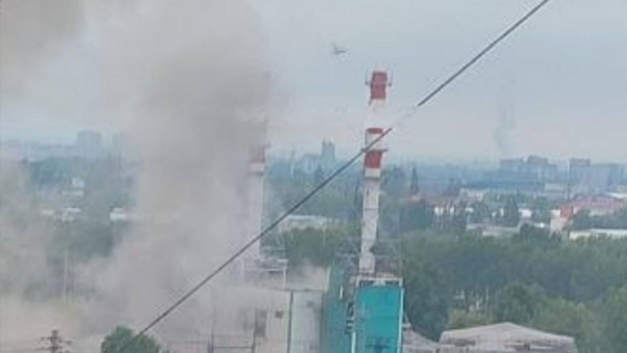 Ukrainian Defense Forces Strike Thermal Power Plant in Belgorod With Missiles