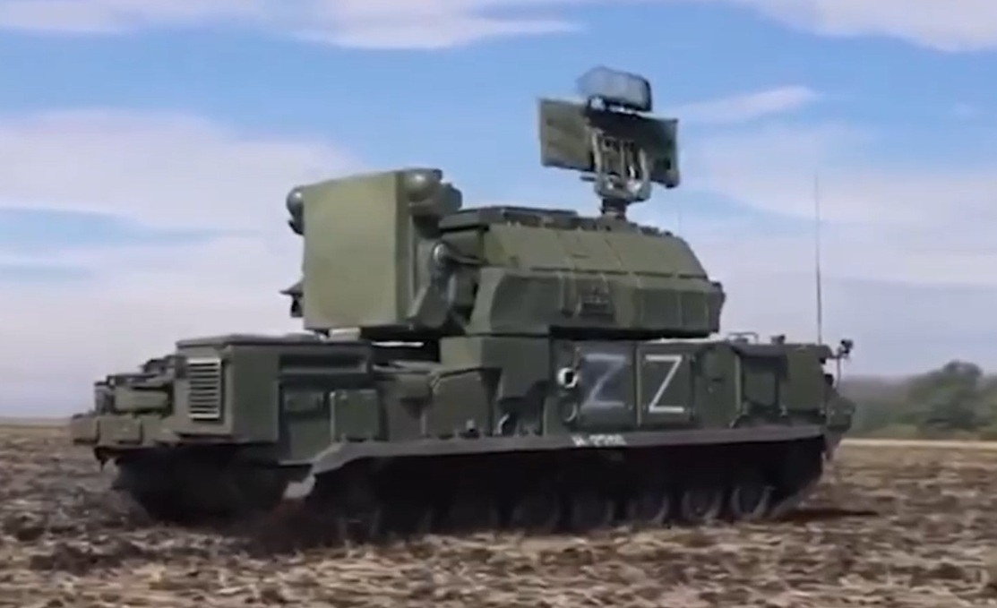 Tor-M2 air defense system. Photo credits: Screenshot from SSU video