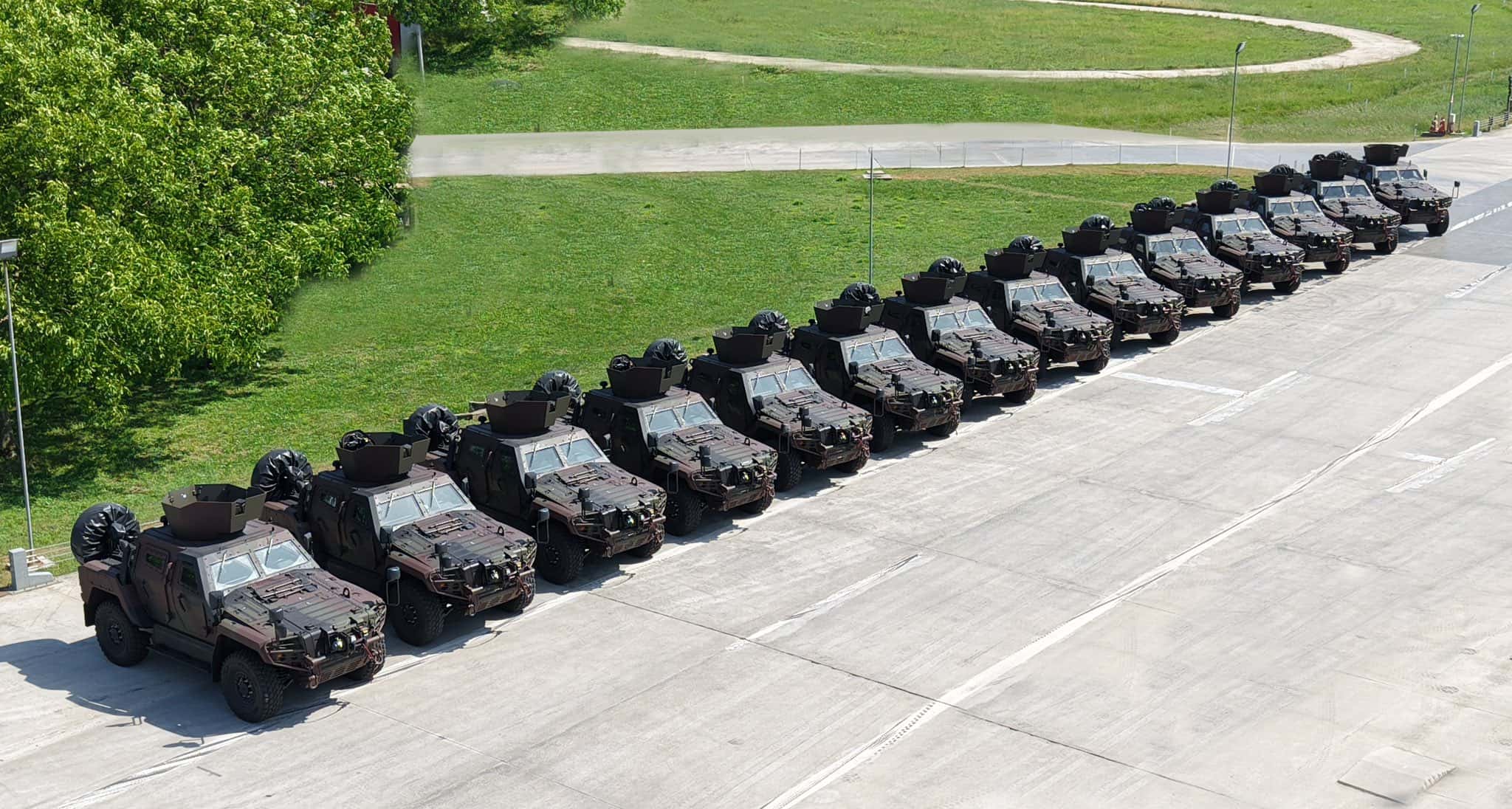 The first Cobra II for Romania. June 2025. Photo credits Otokar