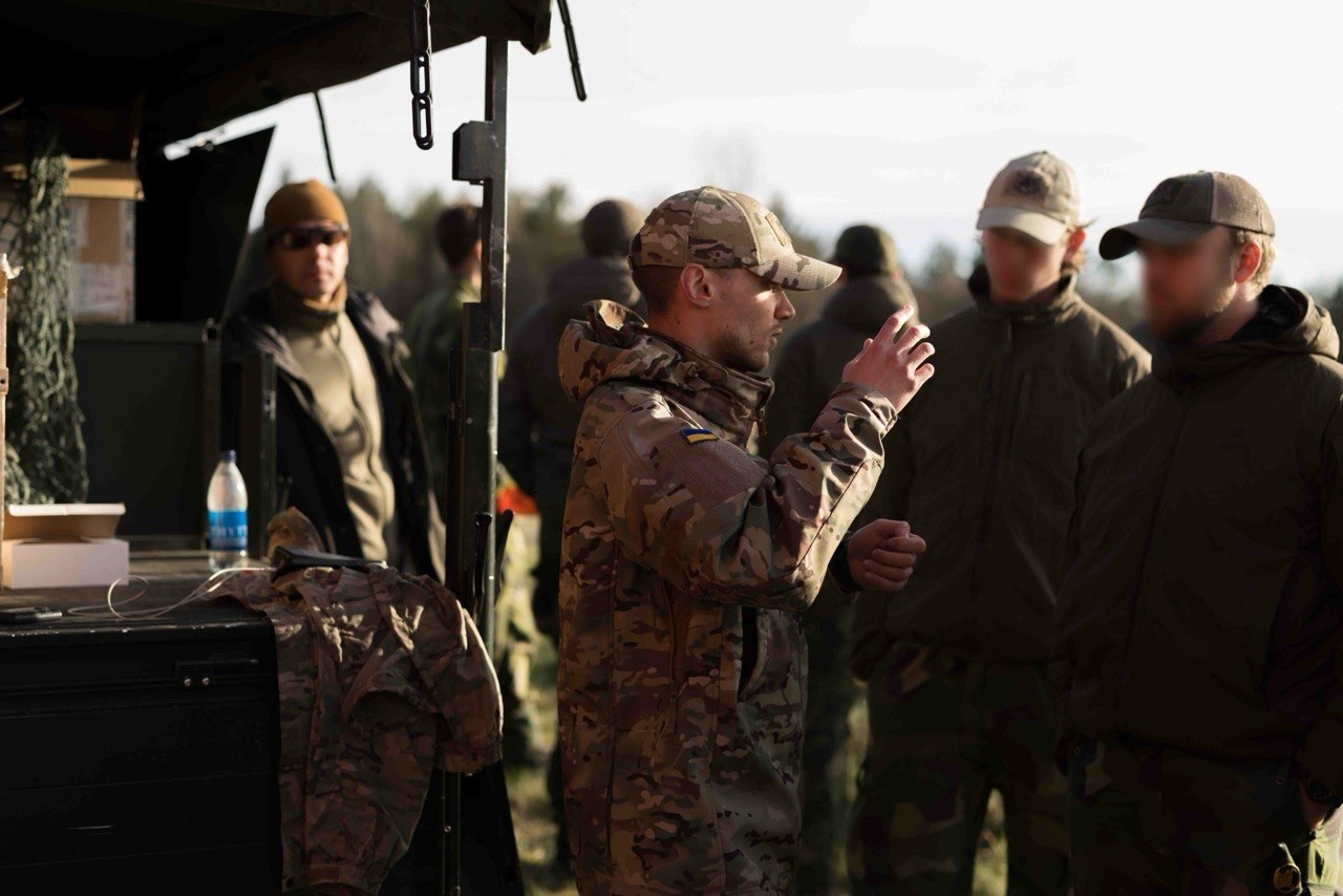 Ukrainian military personnel at the Aurora 2026 exercises in Sweden. Photo credits: Jasper Pettersson