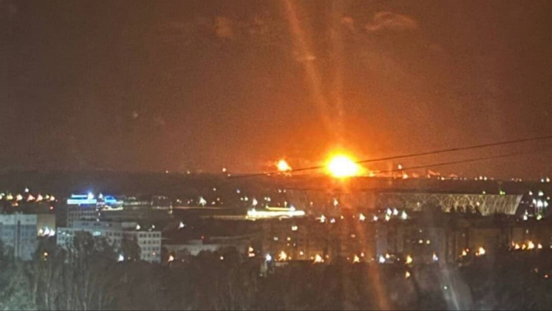 Drones Hit Russian Oil Refinery in Volgograd and Port of Temryuk