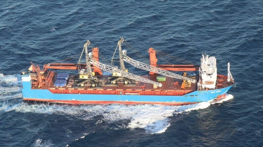Ursa Major bulk carrier. December 2024. Photo credits x.comOAlexanderDK
