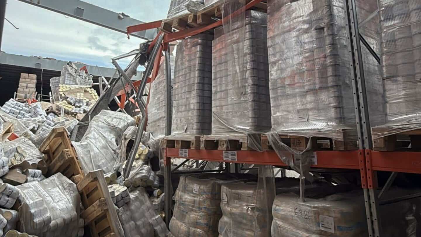 Iskander Missile Destroys Food Supplies at UN Warehouse in Dnipro
