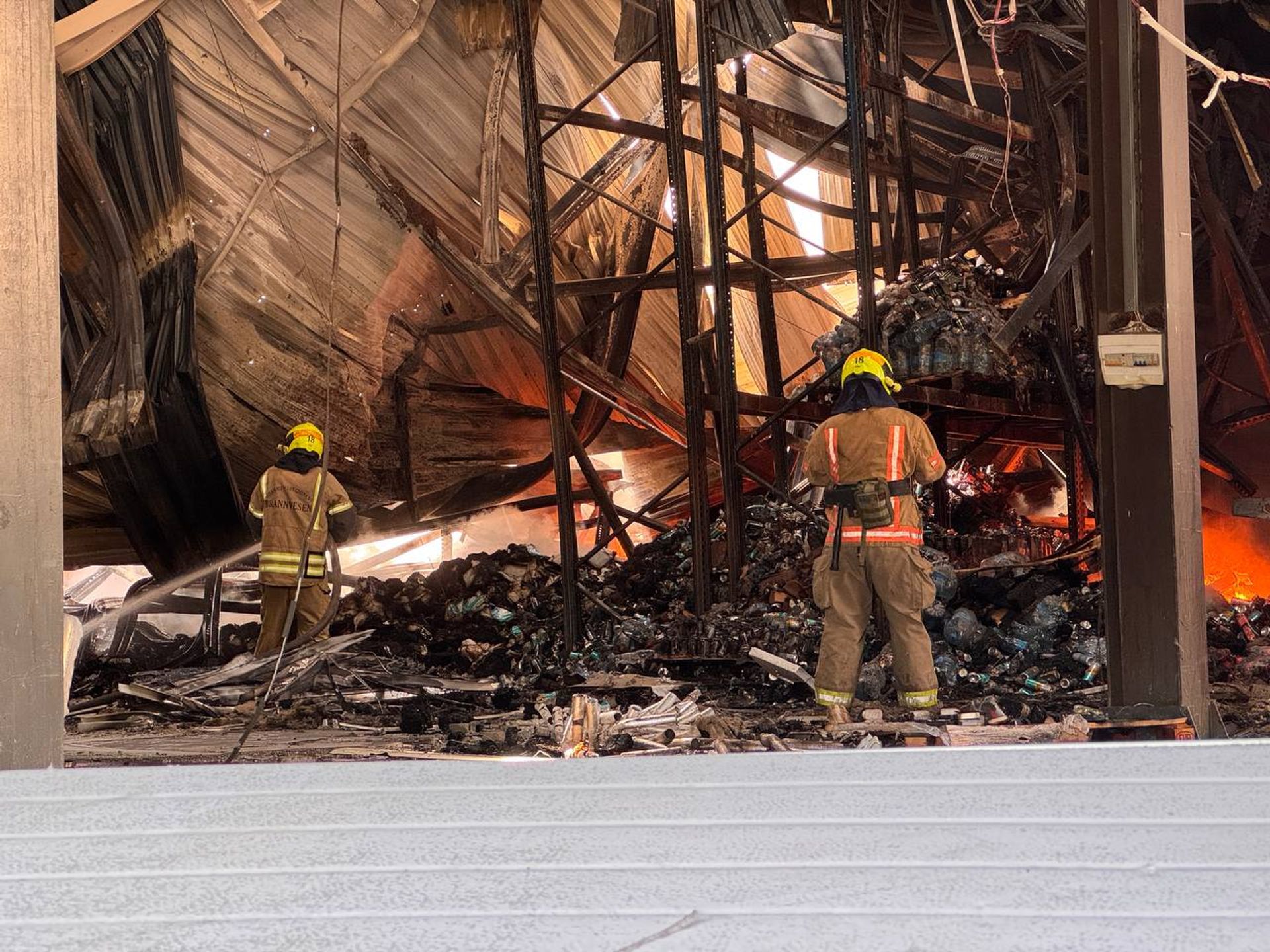 A destroyed UN warehouse, May 20, 2026. Photo credits: SUSPILNE DNIPRO