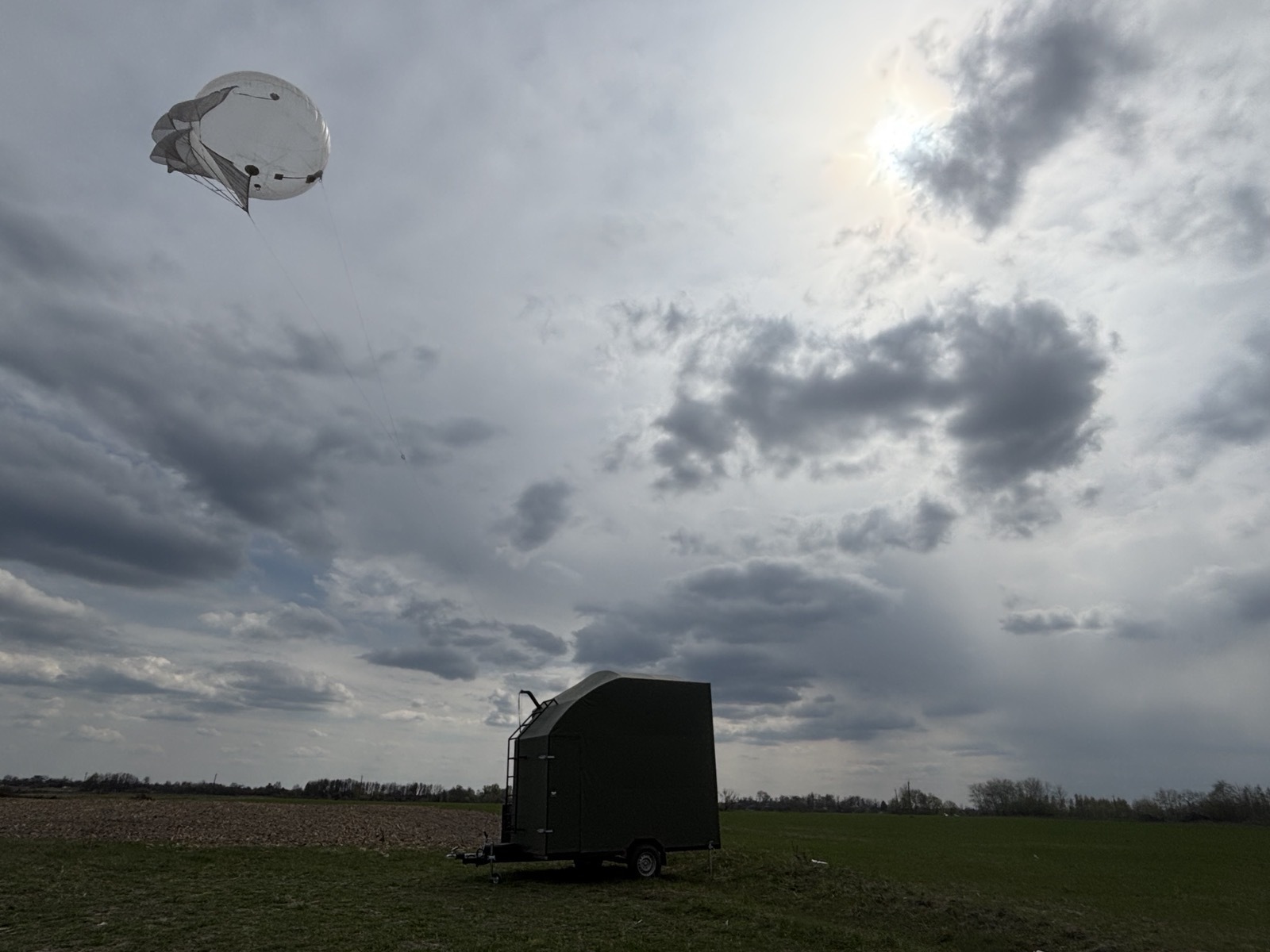 An aerostat manufactured by Aerobavovna. Photo credits: Aerobavovna