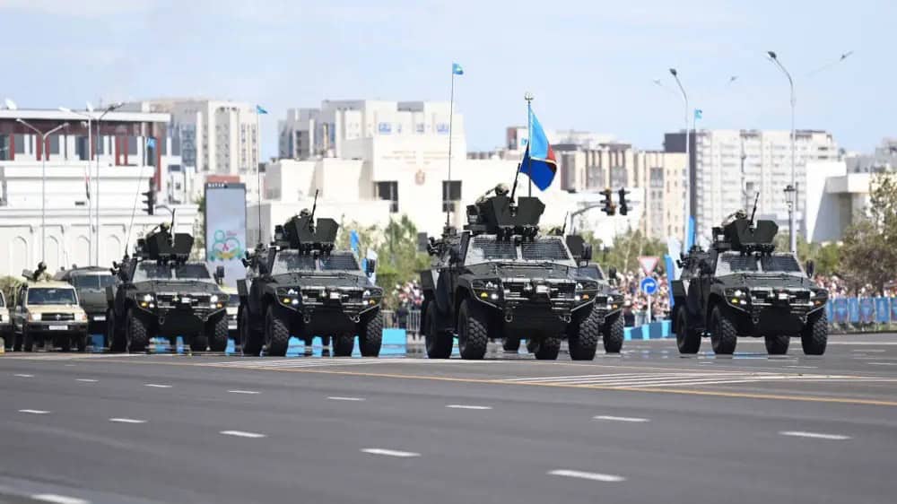 Aibar 4x4 під час військового параду в Астані. Джерело: TurDef