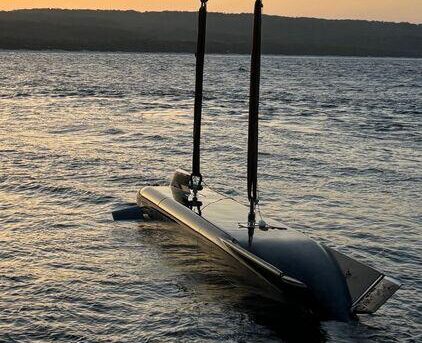 Безпілотний підводний апарат під час випробувань у межах програм AUKUS. Фото: AUKUS Autonomous Warrior