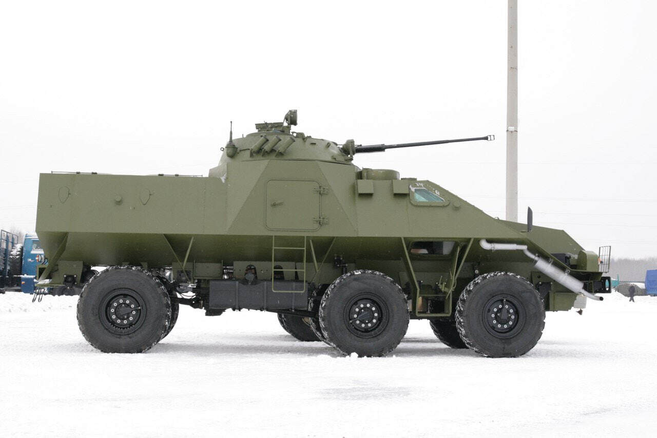 New APC from KamAZ. Photo credits: Russian media