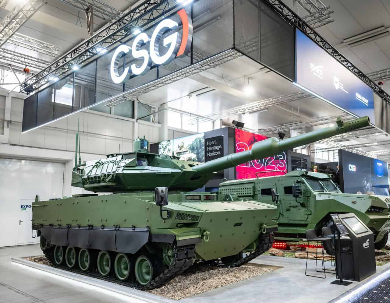 Czechoslovak Group презентувала новий середній танк CFL-120 Karpat зі 120-мм гарматою