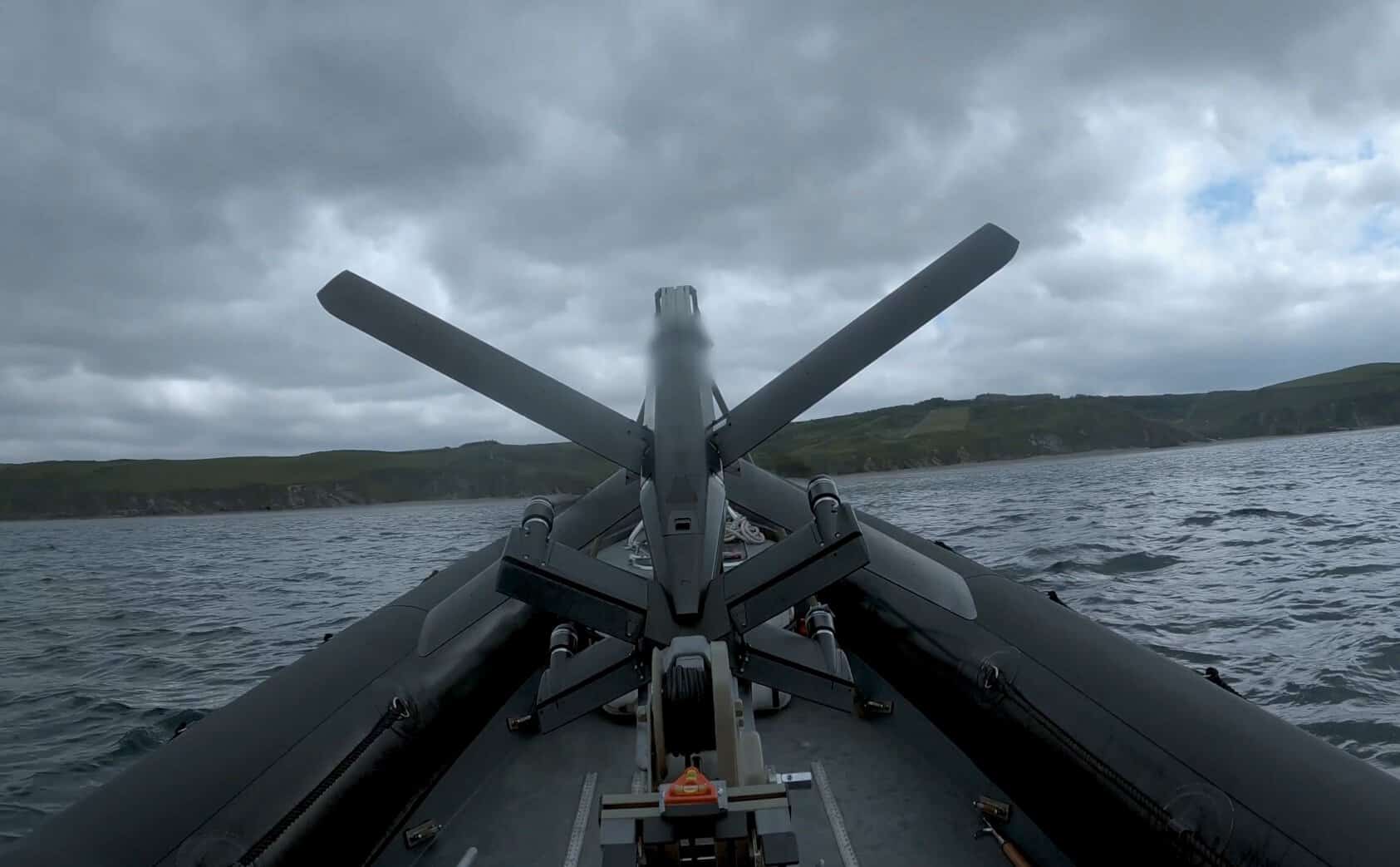 Adaptation of German HX-2 Drone for Launch From Maritime Platforms