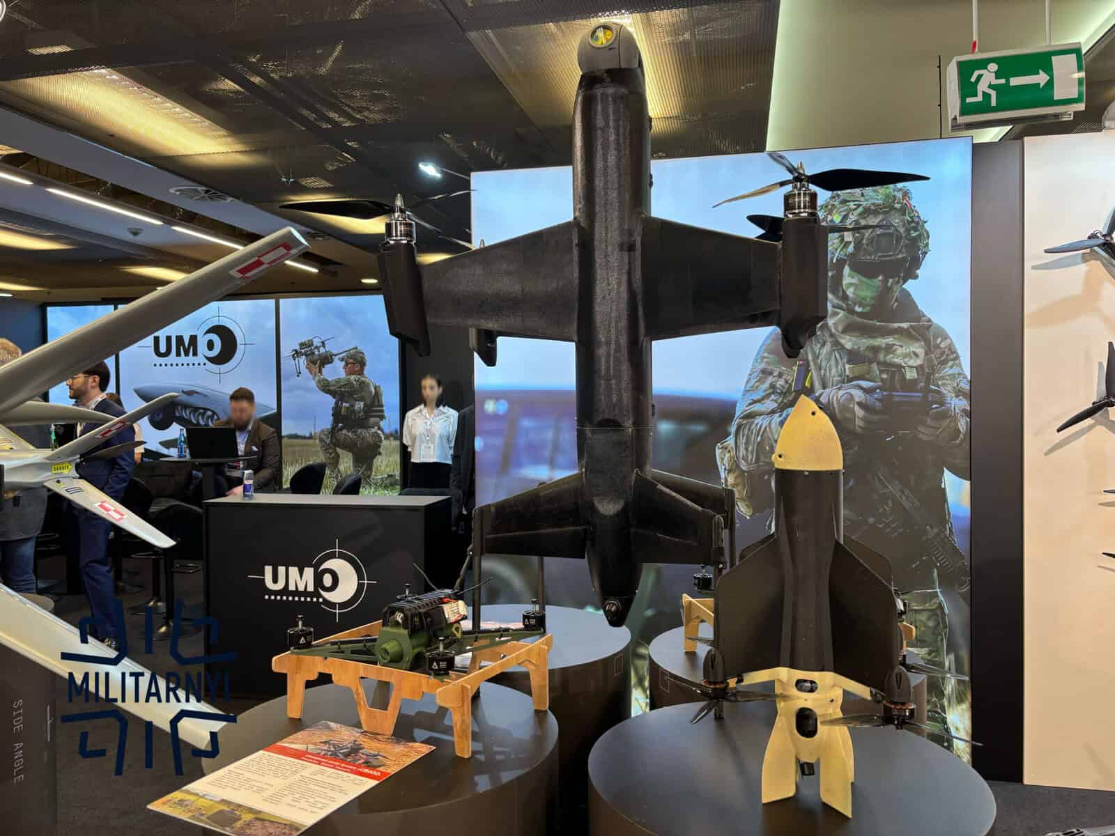 Ukrainian Companies Present Interceptor Drones at Defence24 Days