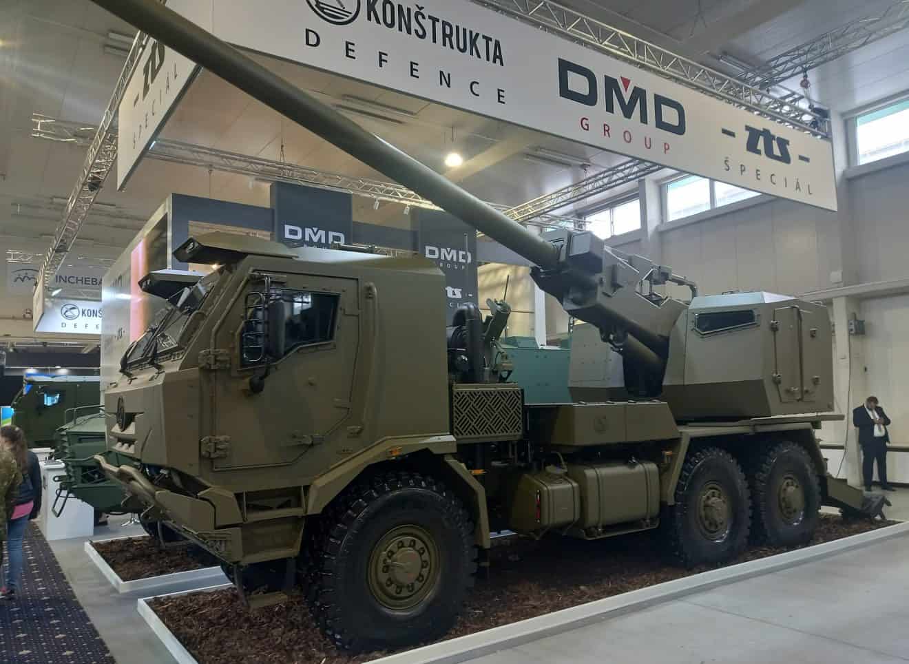 Словаччина представила нову 155-мм самохідну гаубицю Eva M3