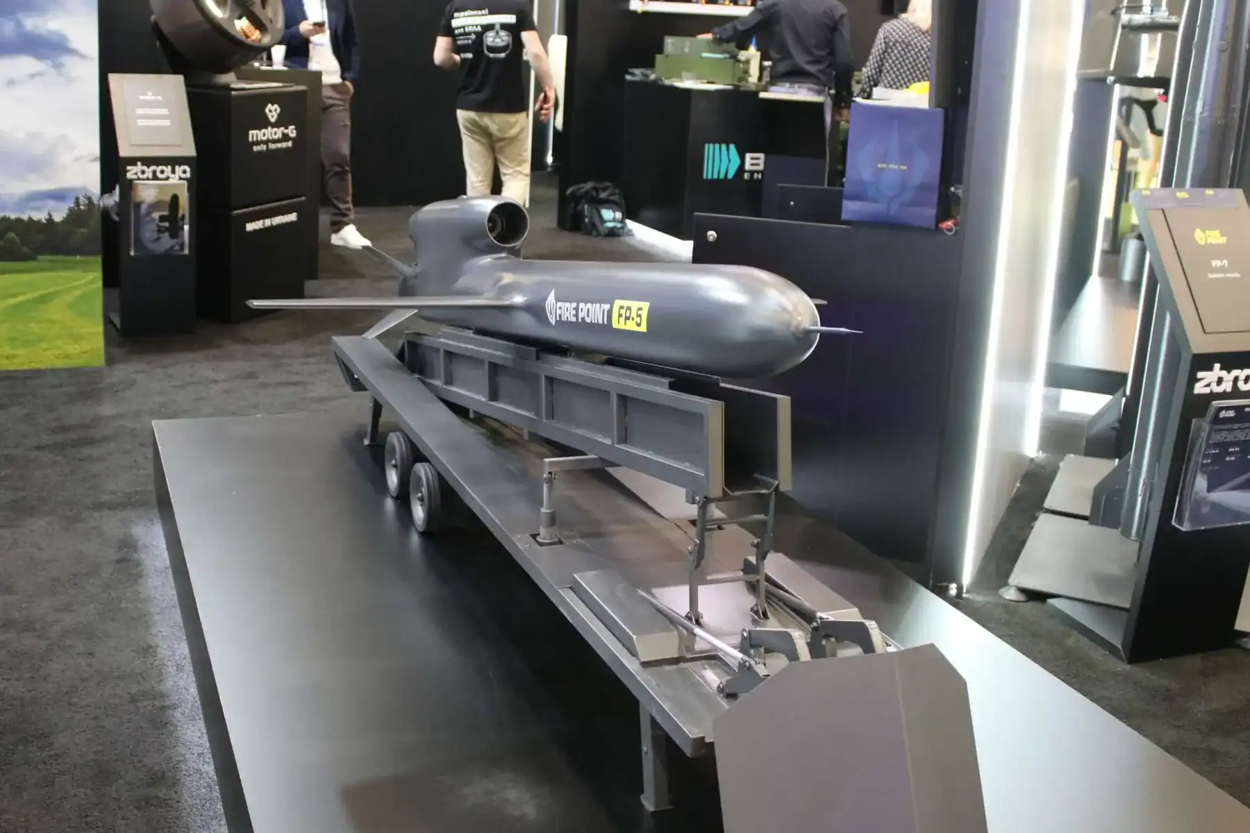 Крилату ракету FP-5 «Фламінго» презентували на виставці у Туреччині