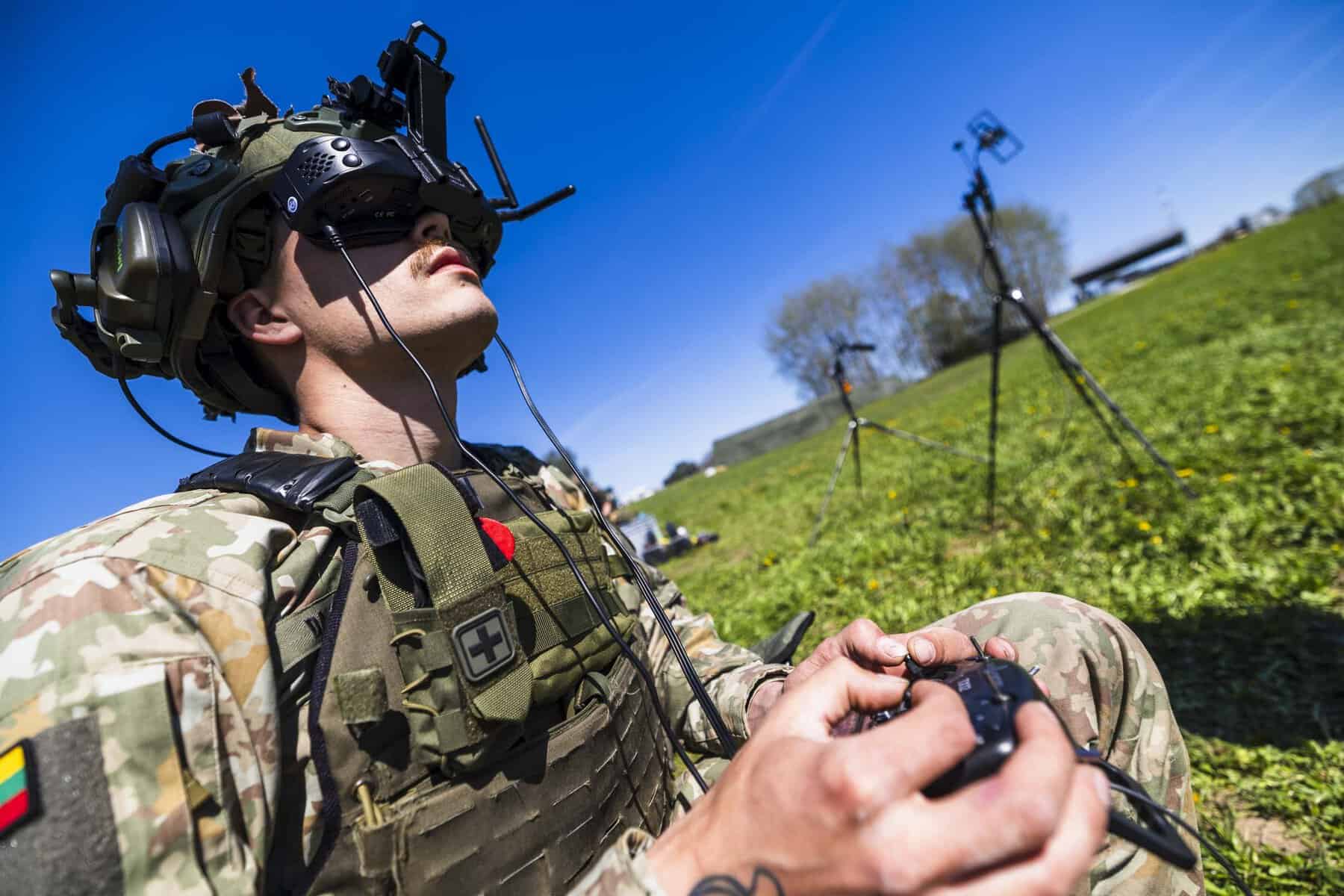 Литовські військові використовують FPV-дрони для відпрацювання оборони Сувальського коридору