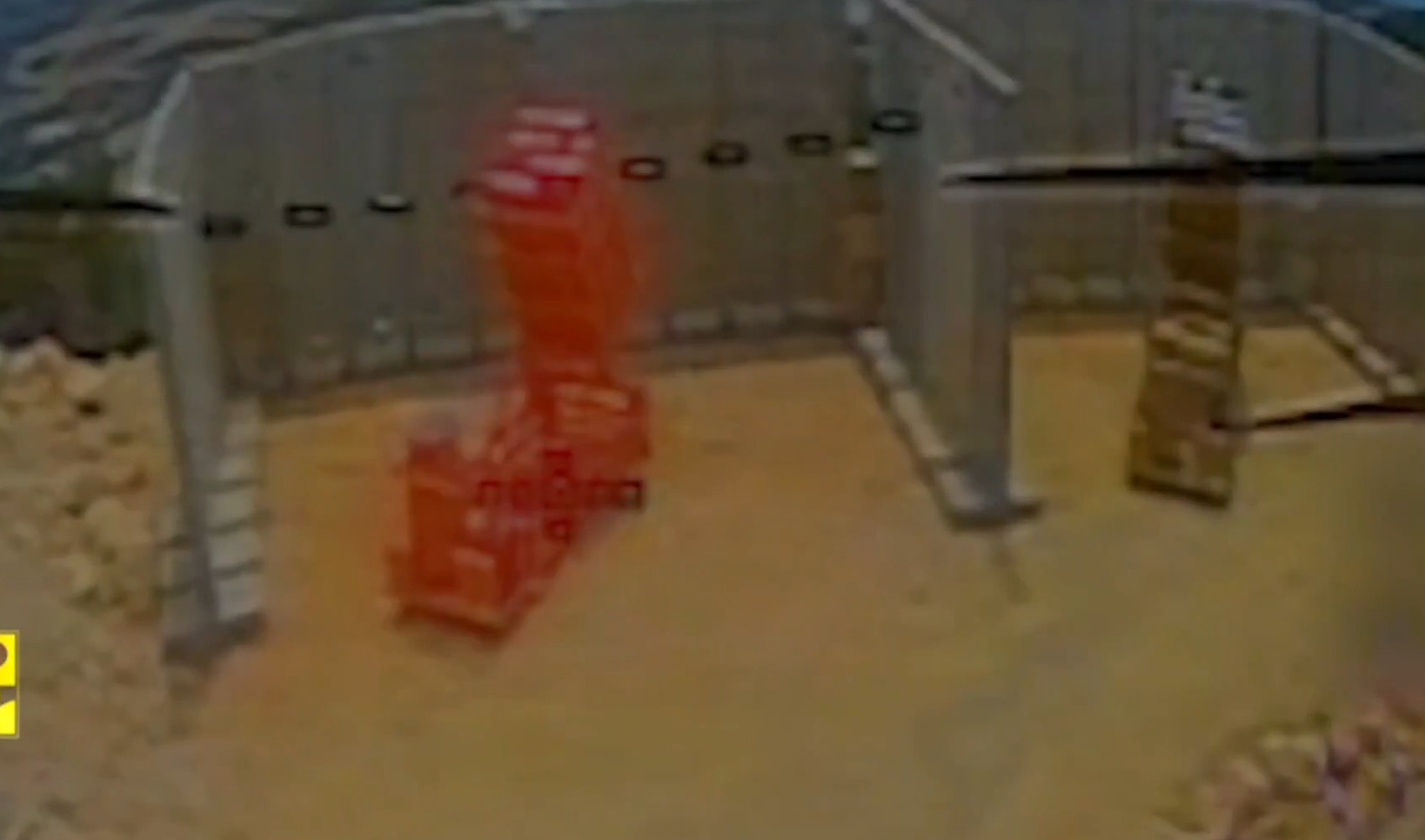 Iron Dome under the sights of an FPV attack drone. Screenshot from a video by @war_noir on X