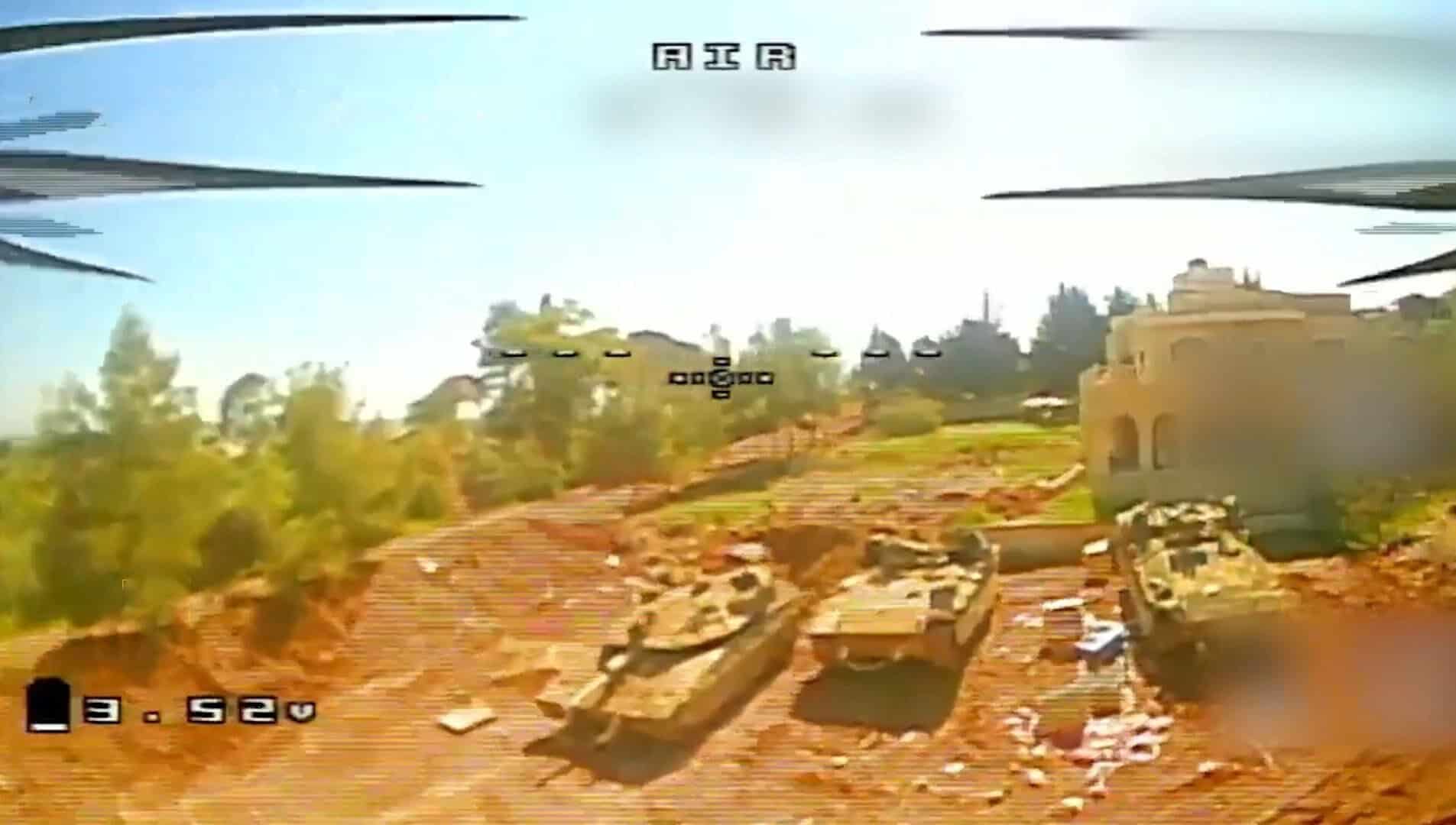 In Lebanon, Hezbollah UAV Flew Into IDF Armored Vehicle Parking Area