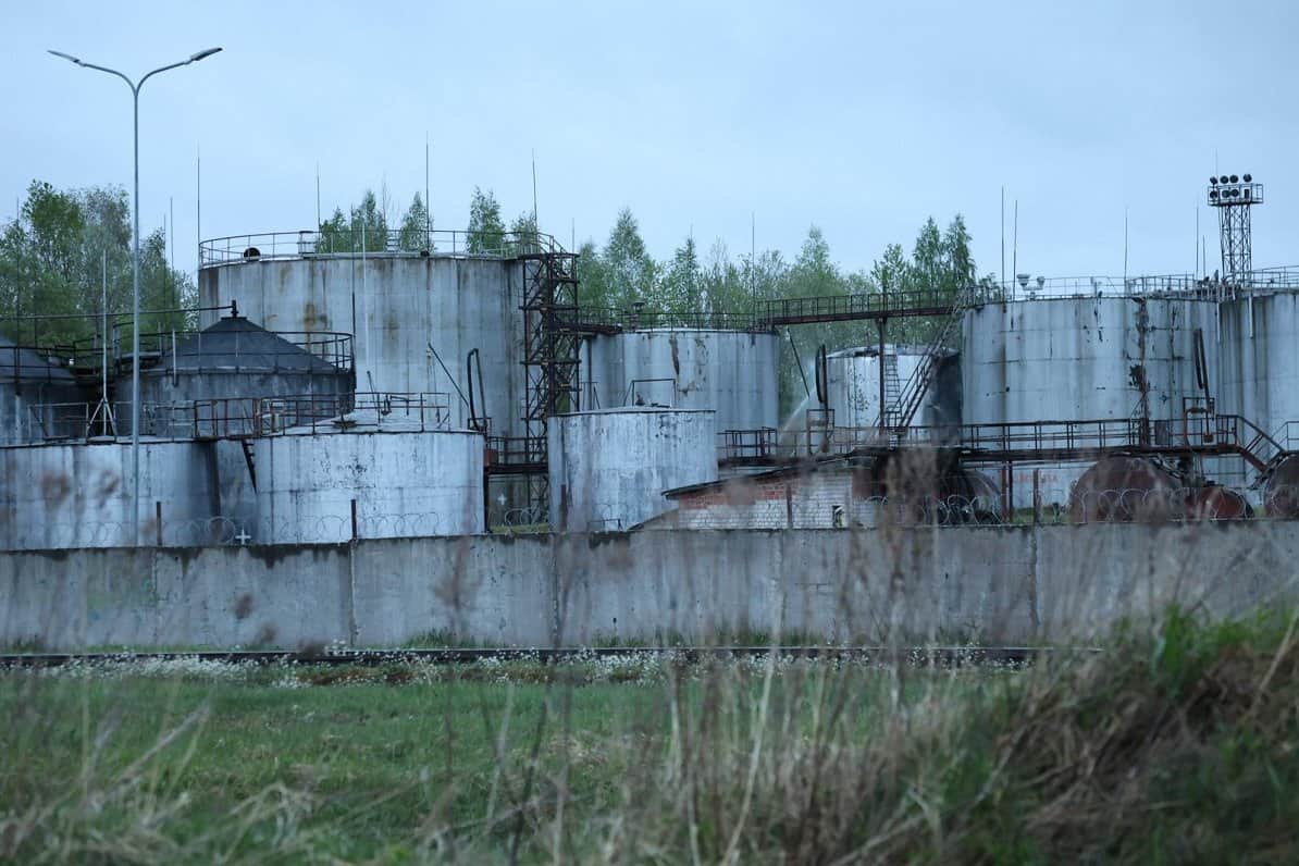 Oil depot in Rēzekne, Latvia, May 7, 2026. Photo credits: LSM