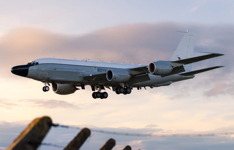 Russian Fighter Jets Came Within Six Meters of British Recon Aircraft Over Black Sea