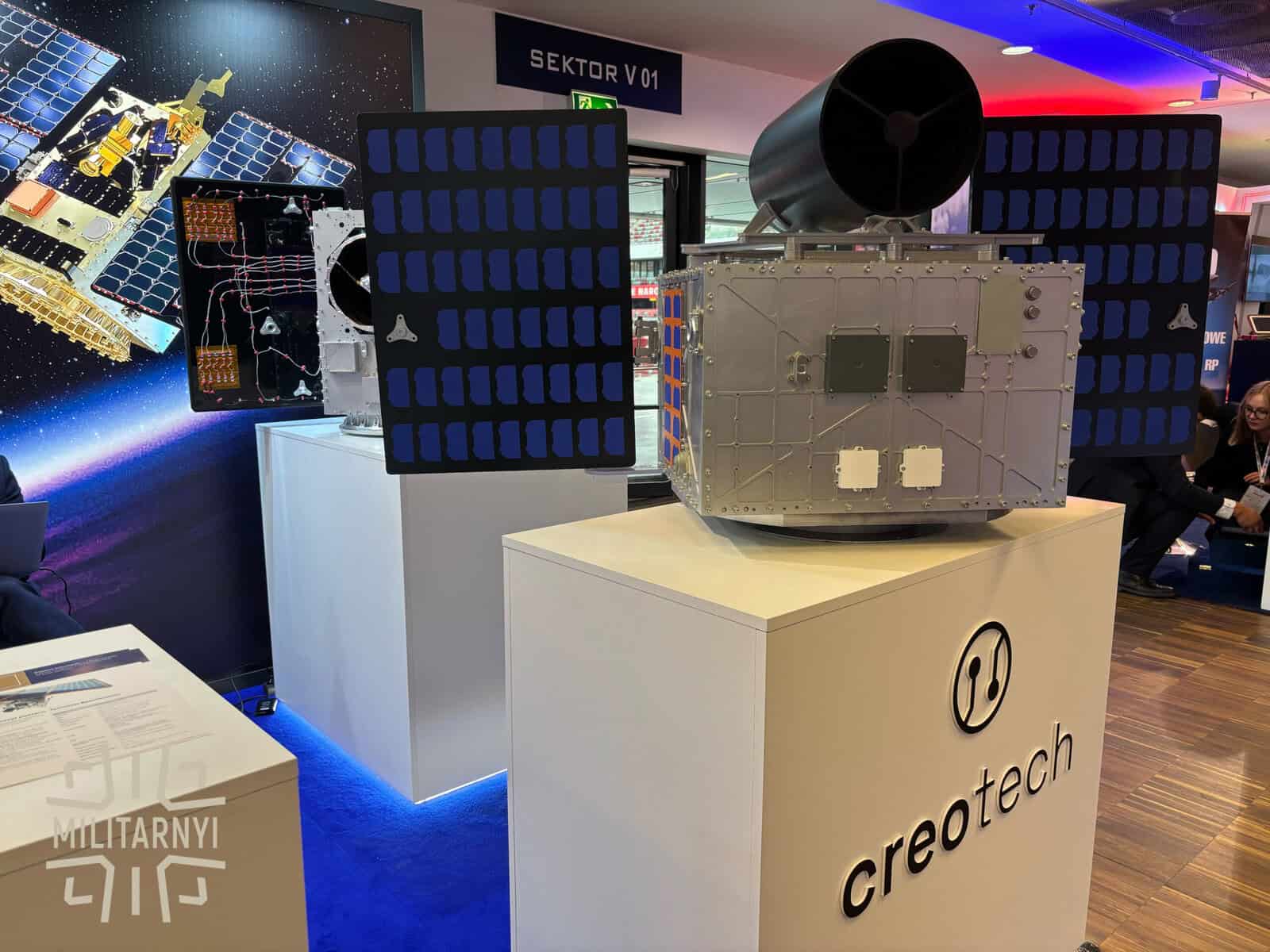 Польські супутники HyperSat представили на Defence24 Days