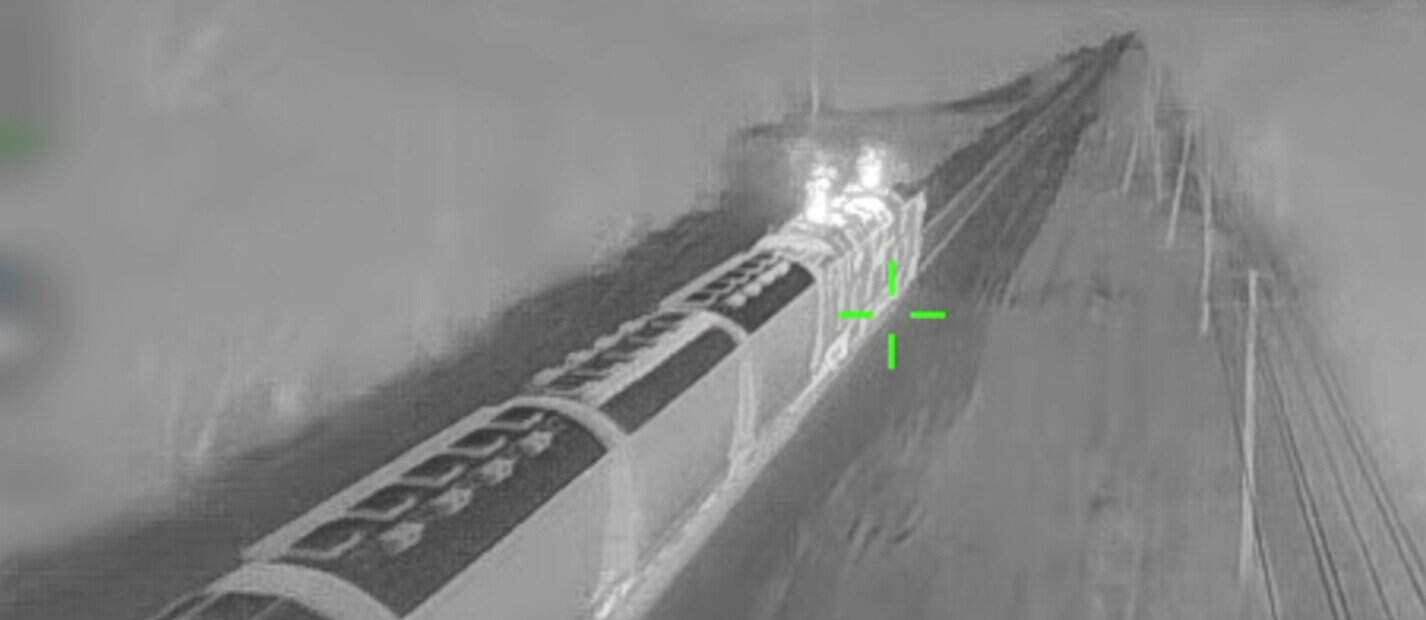 У Криму дрони ГУР атакували російські локомотиви з пальним та технікою