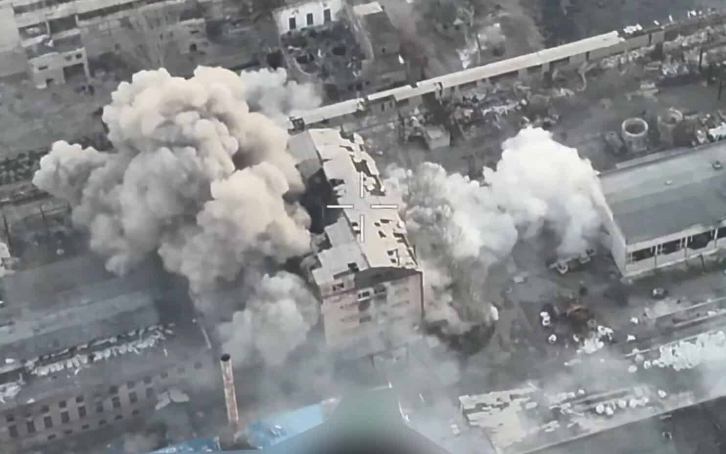 Наземні дрони допомогли підірвати росіян у місті Костянтинівка