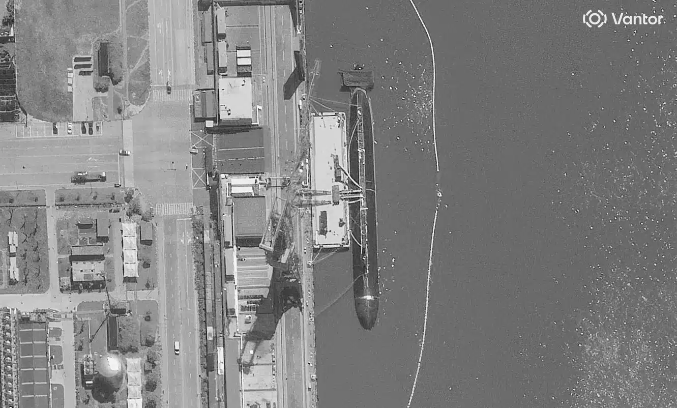 Satellite Captures Unidentified Chinese Submarine With Unusual Design