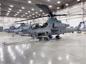 AH-1Z attack helicopters. File photo