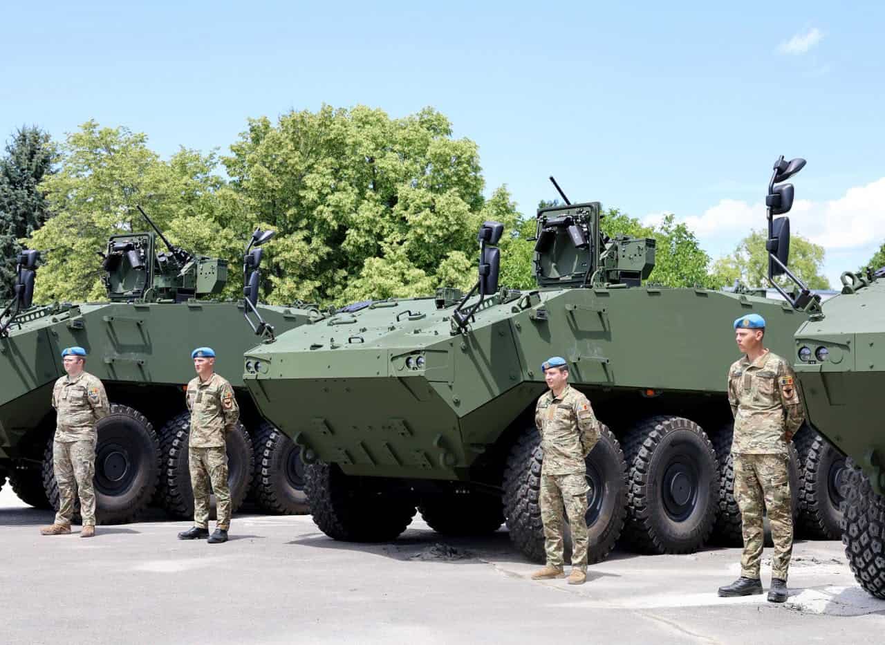 Молдова отримала п’ять бронетранспортерів Piranha-V