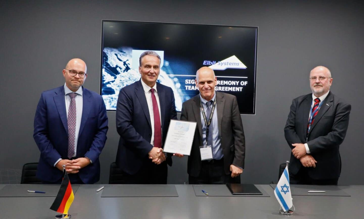 The Diehl Defence and Elbit Systems agreement signing ceremony. June 2026. Photo credits: Diehl Defence