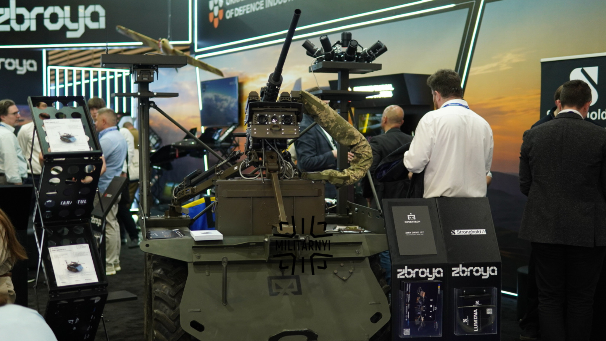 У комплекс активного захисту TARANTULA від Rover Tech інтегрують французьку систему детекції AURA