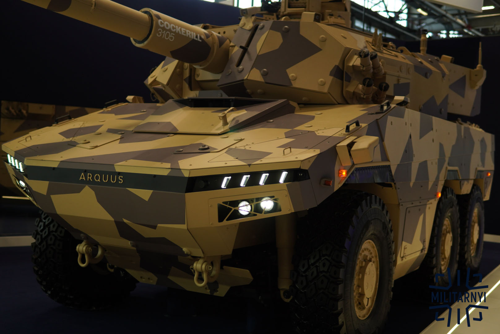На Eurosatory дебютувала розвідмашина FENRIS із танковою гарматою