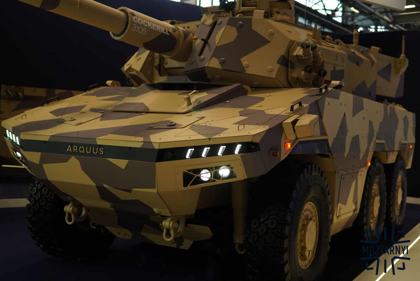 FENRIS Reconnaissance Vehicle With Tank Cannon Debuts at Eurosatory