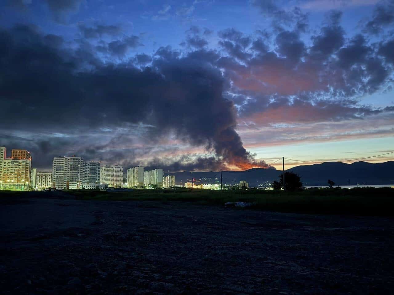 Drone Strike Sets Novorossiysk’s Grushovaya Oil Depot Ablaze