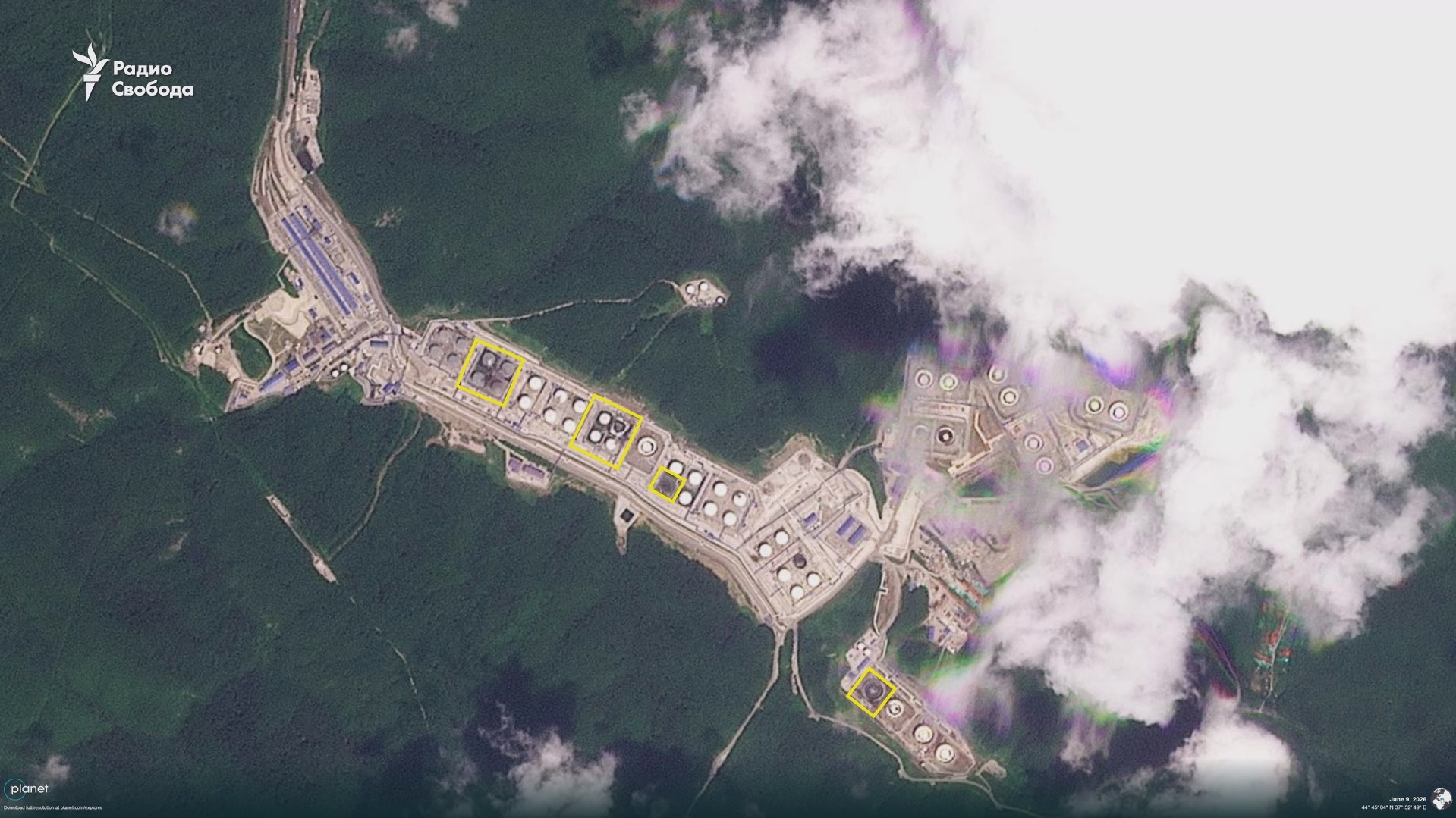 June 8 Drone Strike Destroys 4–5 Tanks at Gryshovaya Oil Depot