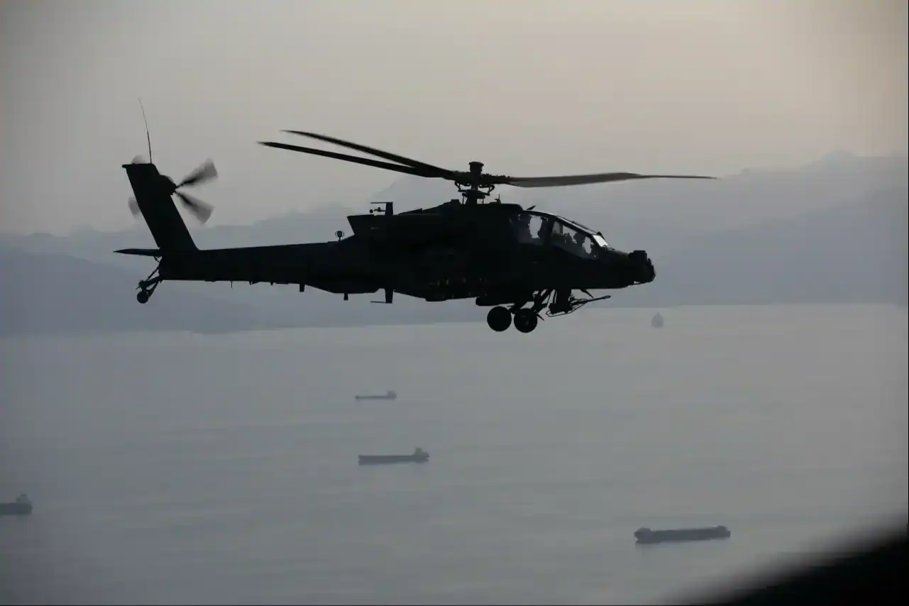 Iranian Drone Shot Down Apache Helicopter While Repelling Attack on June 9 in Strait of Hormuz