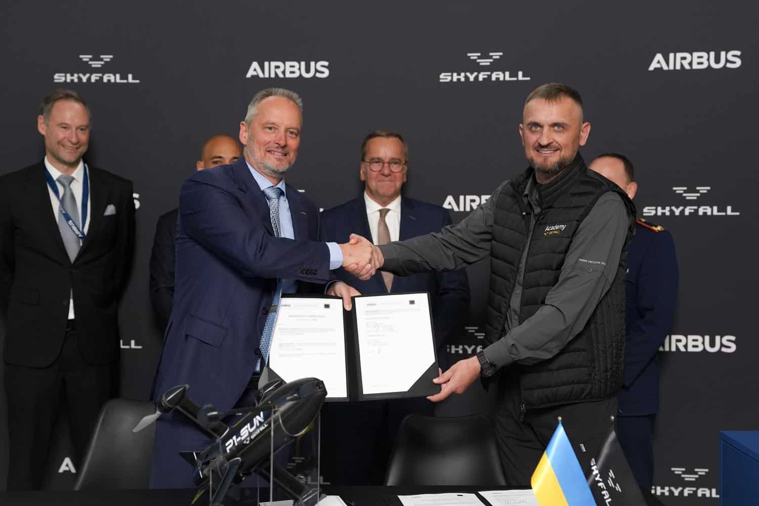 Українська SkyFall та Airbus підписали меморандум про стратегічне партнерство для посилення ППО 