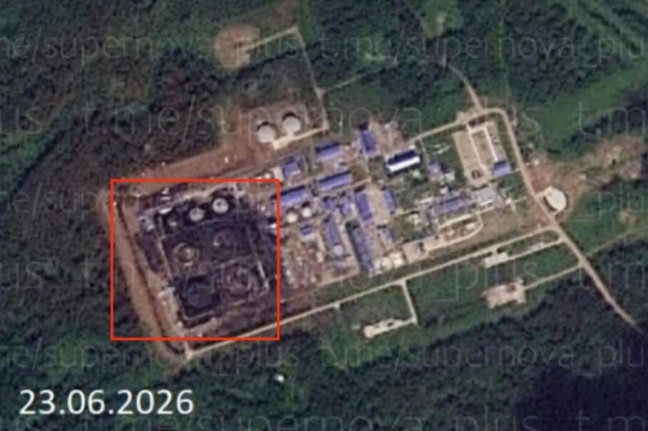 Український удар знищив п’ять нафтових резервуарів на НПС «Палкино» у Ярославській області