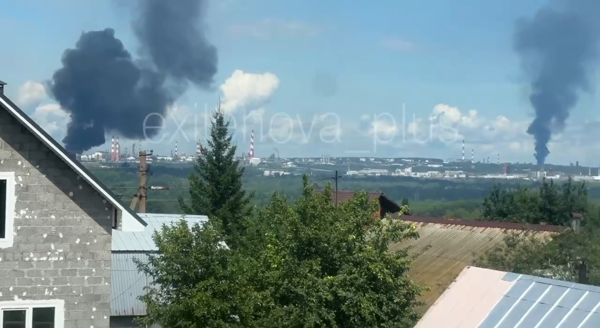 Liutyi Drones Strike Oil Refinery in Ufa