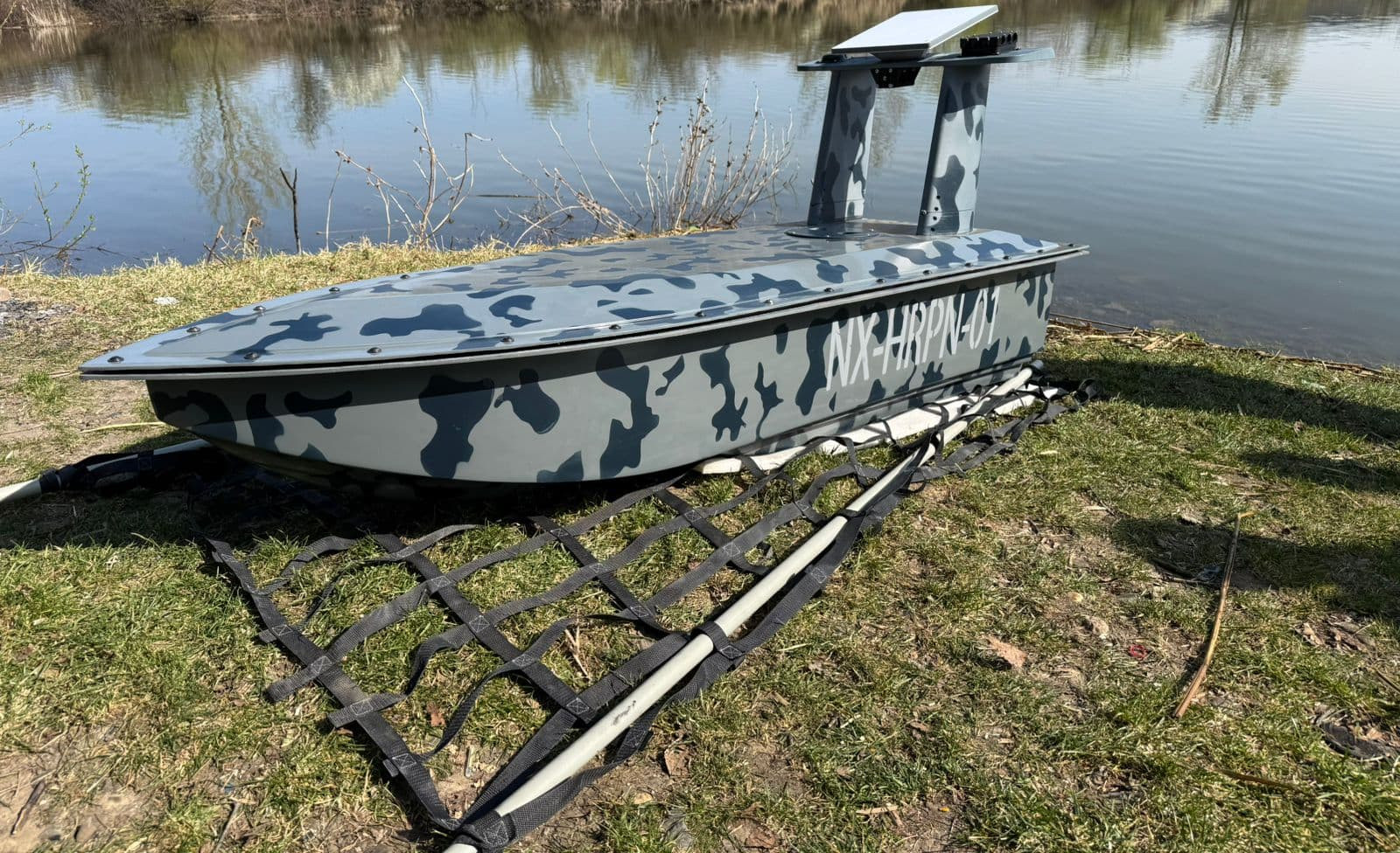 Ukrainian Company NOAH X Unveils Harpoon Small Unmanned Surface Vessel