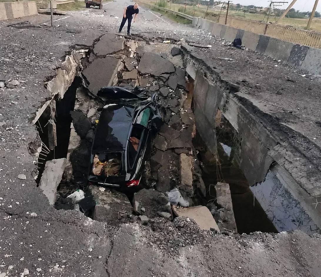 Сили оборони уразили міст поблизу окупованої Володимирівки на Запоріжжі