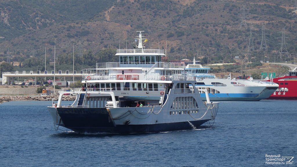 Ferry Panagia in 2022. Photo credits: Elena A