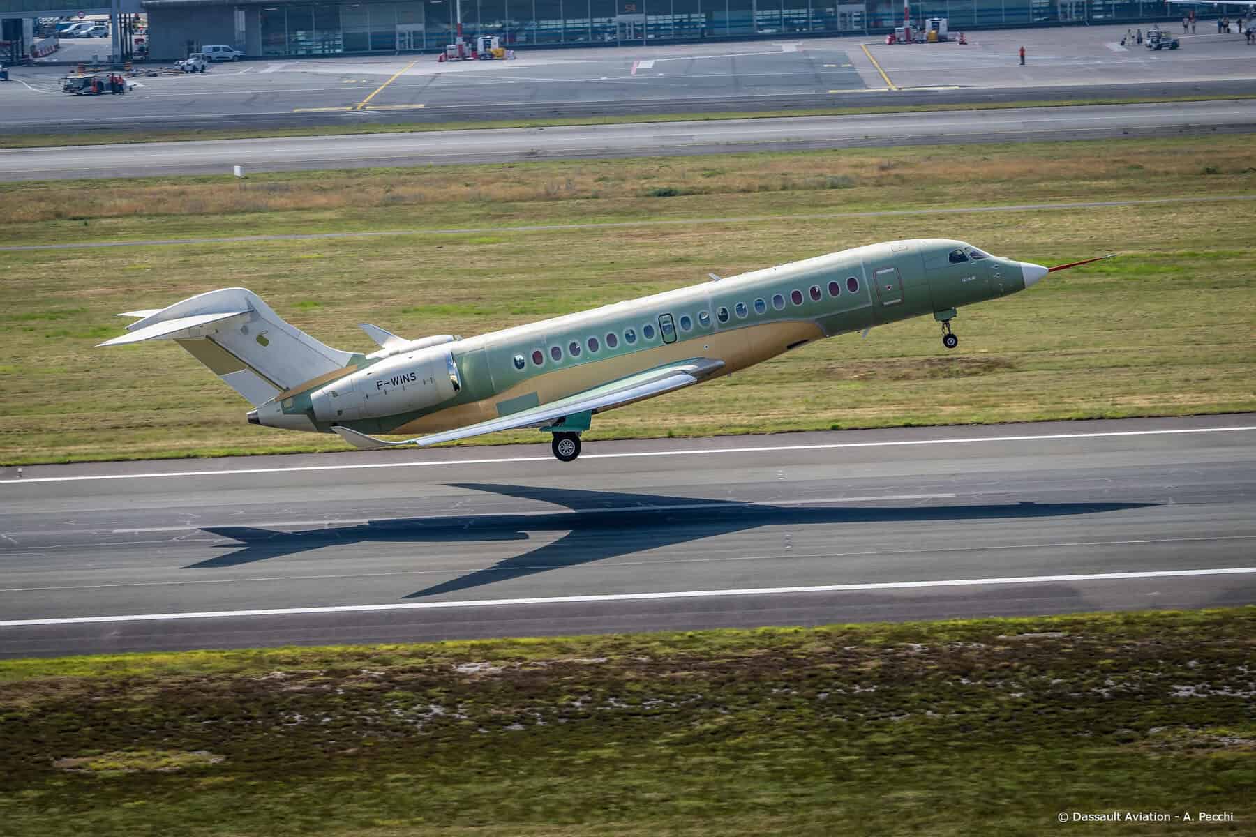 The Falcon 10X’s maiden flight. June 19, 2026. Photo credits: Dassault Aviation