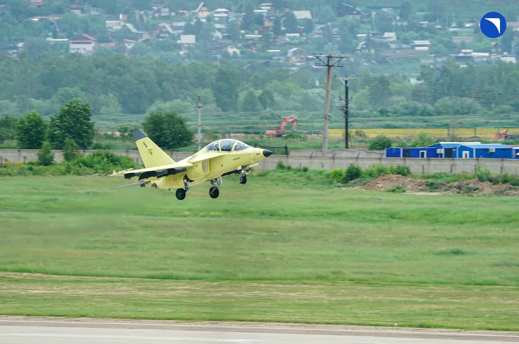 Flight of the Yak-130M prototype. June 2026. Photo credits: PJSC UAC