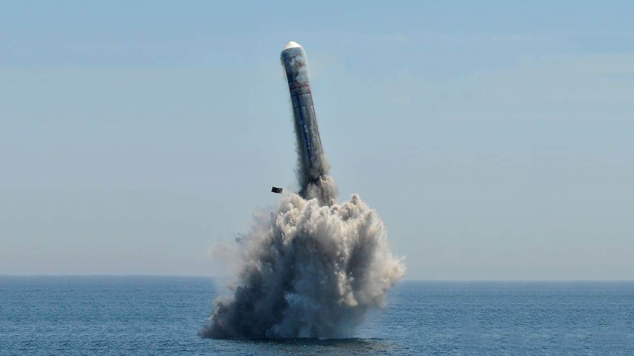 JL-3 intercontinental ballistic missile launch