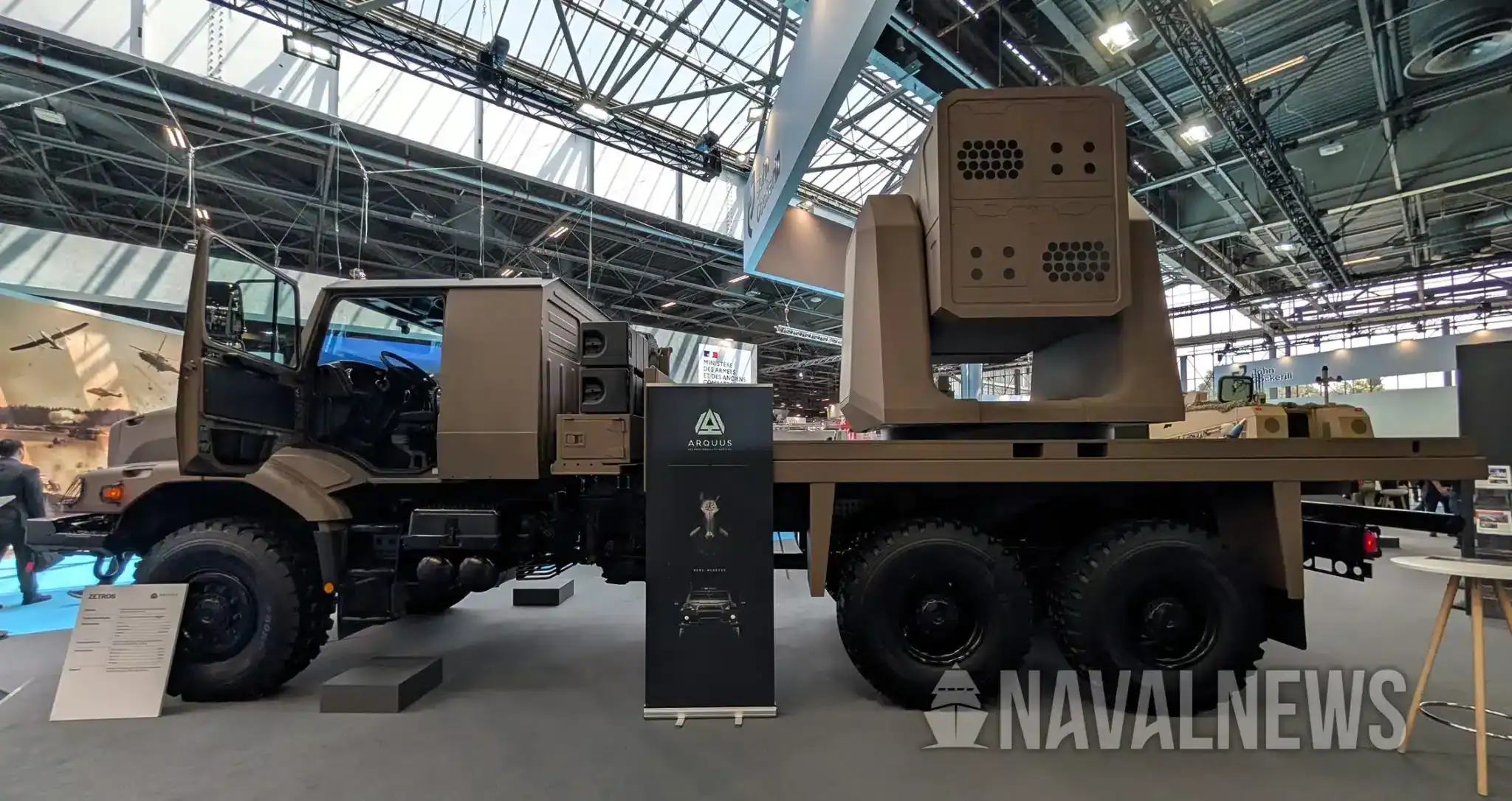 Rampart на колісній базі Arquus Zetros 6x6