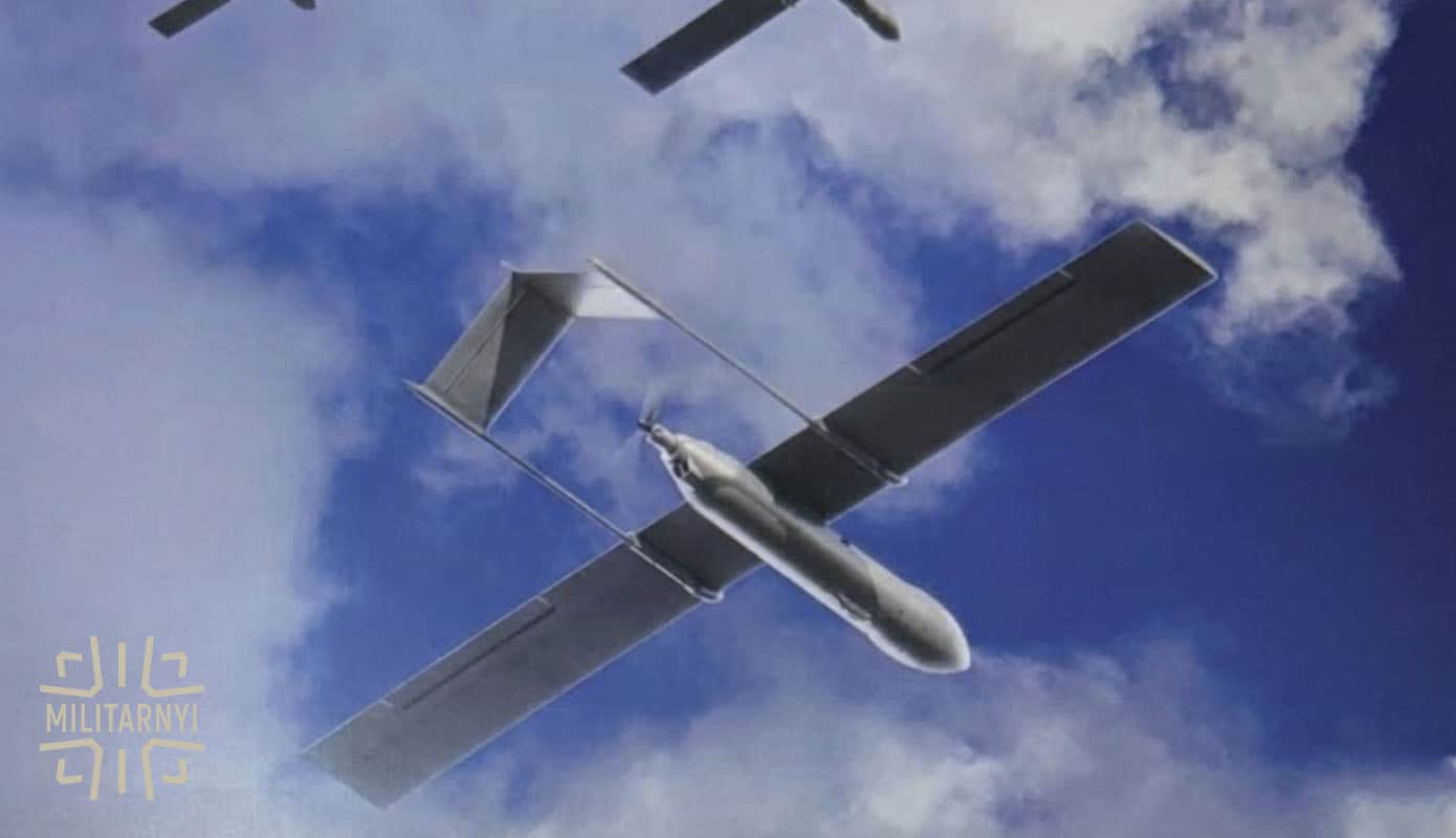Український безпілотник-приманка SPECTR компанії OM Defence Systems. Рендер: Мілітарний