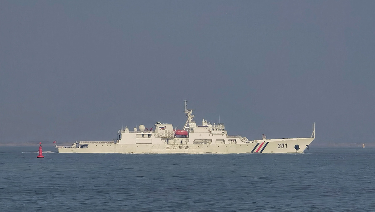 Китайські правоохоронні кораблі вперше порушили територіальні води Тайваню в районі острова Тайпін