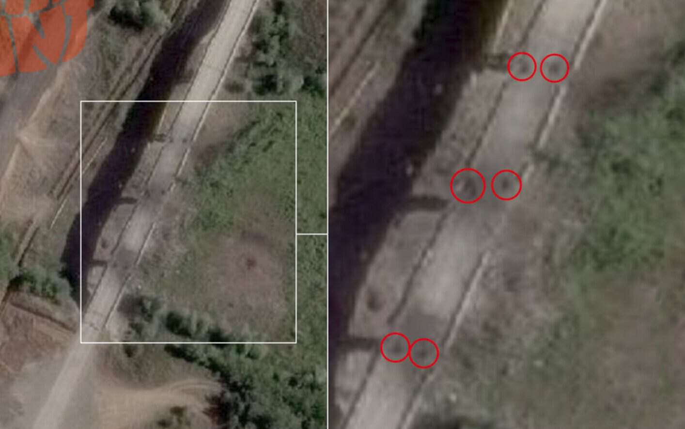Два важливі для логістики Криму мости розбили дрони