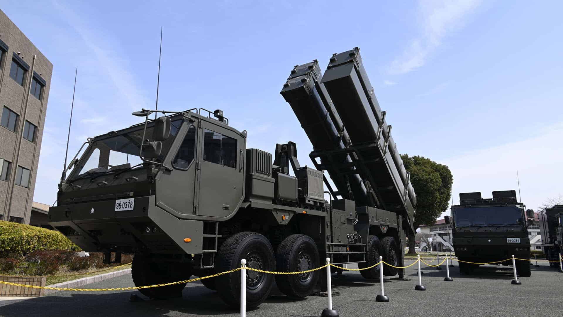 12SSM-ER cruise missile launcher — Type 25. Photo: Japan Ministry of Defense
